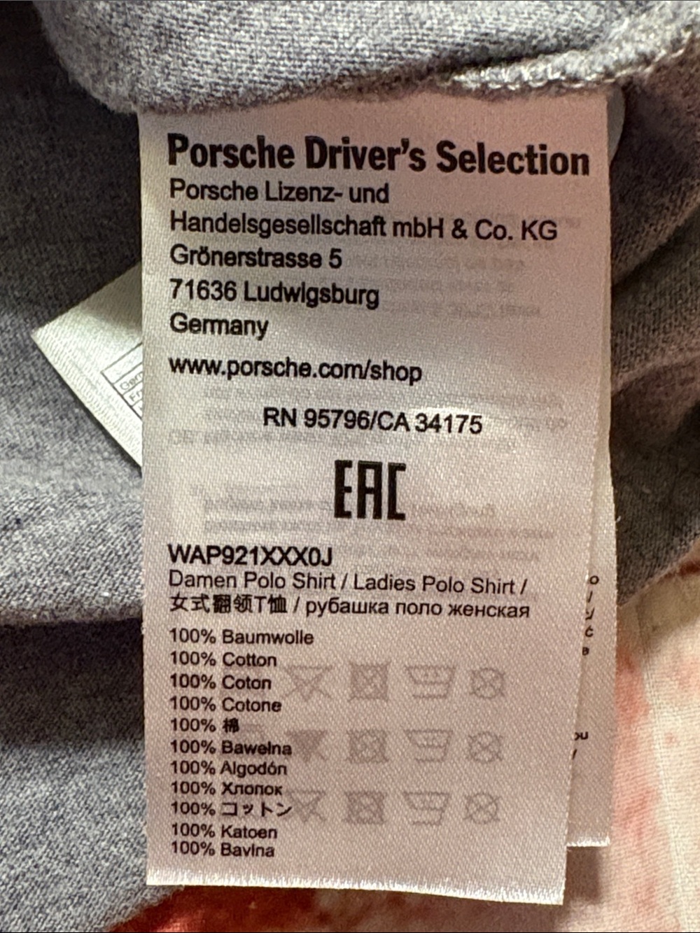 Porsche Racing Polo - Picture 11 of 12